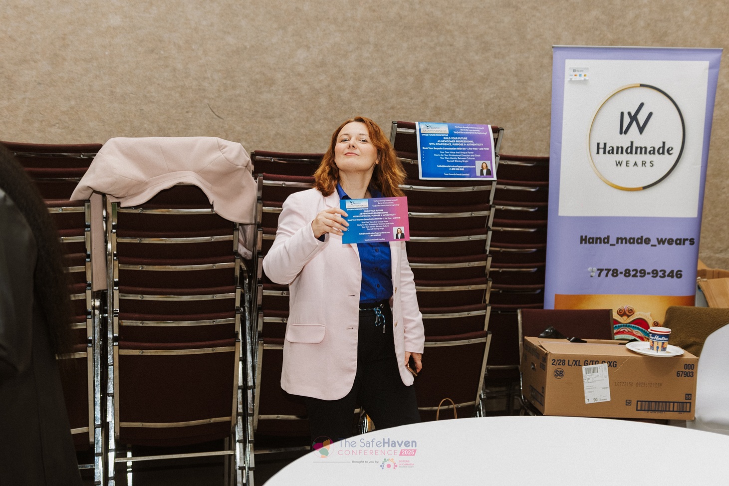 Booth exploration at Safe Haven 2025