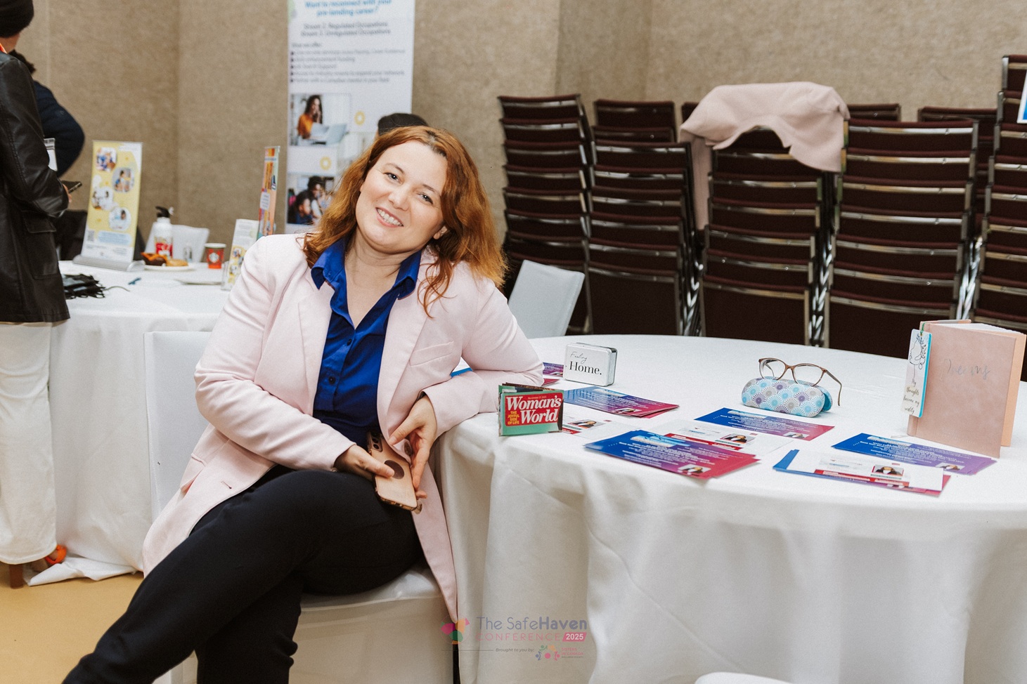 Booth exploration at Safe Haven 2025