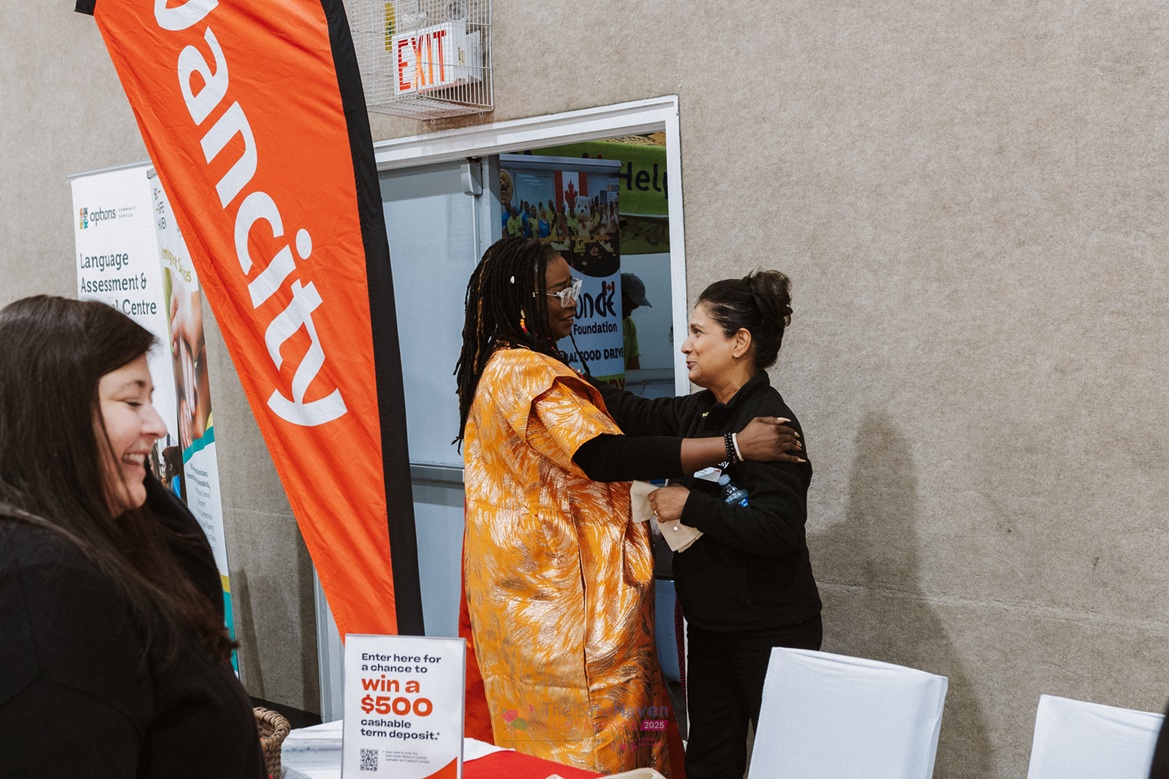 Booth exploration at Safe Haven 2025