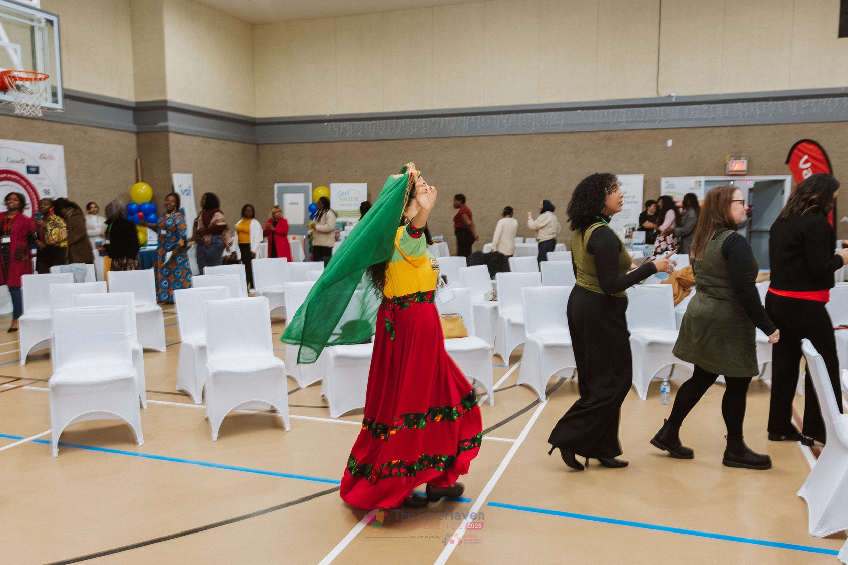 Cultural procession at Safe Haven 2025