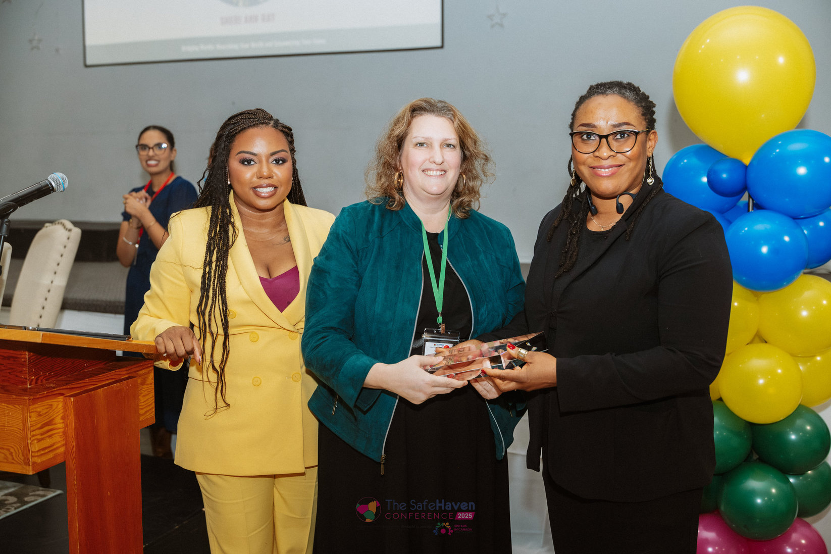 Award ceremony at Safe Haven 2025