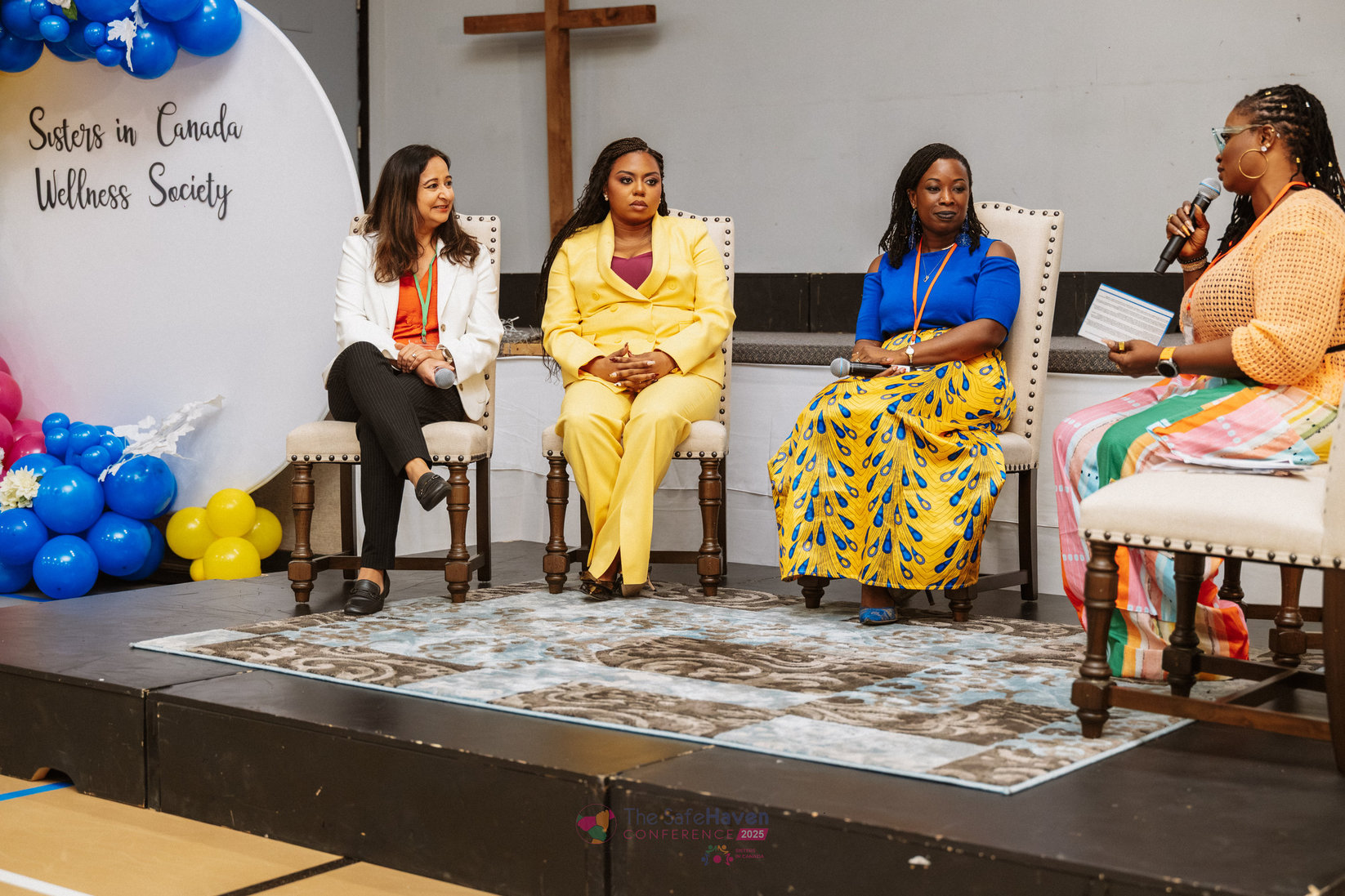 Panel discussion at Safe Haven 2025