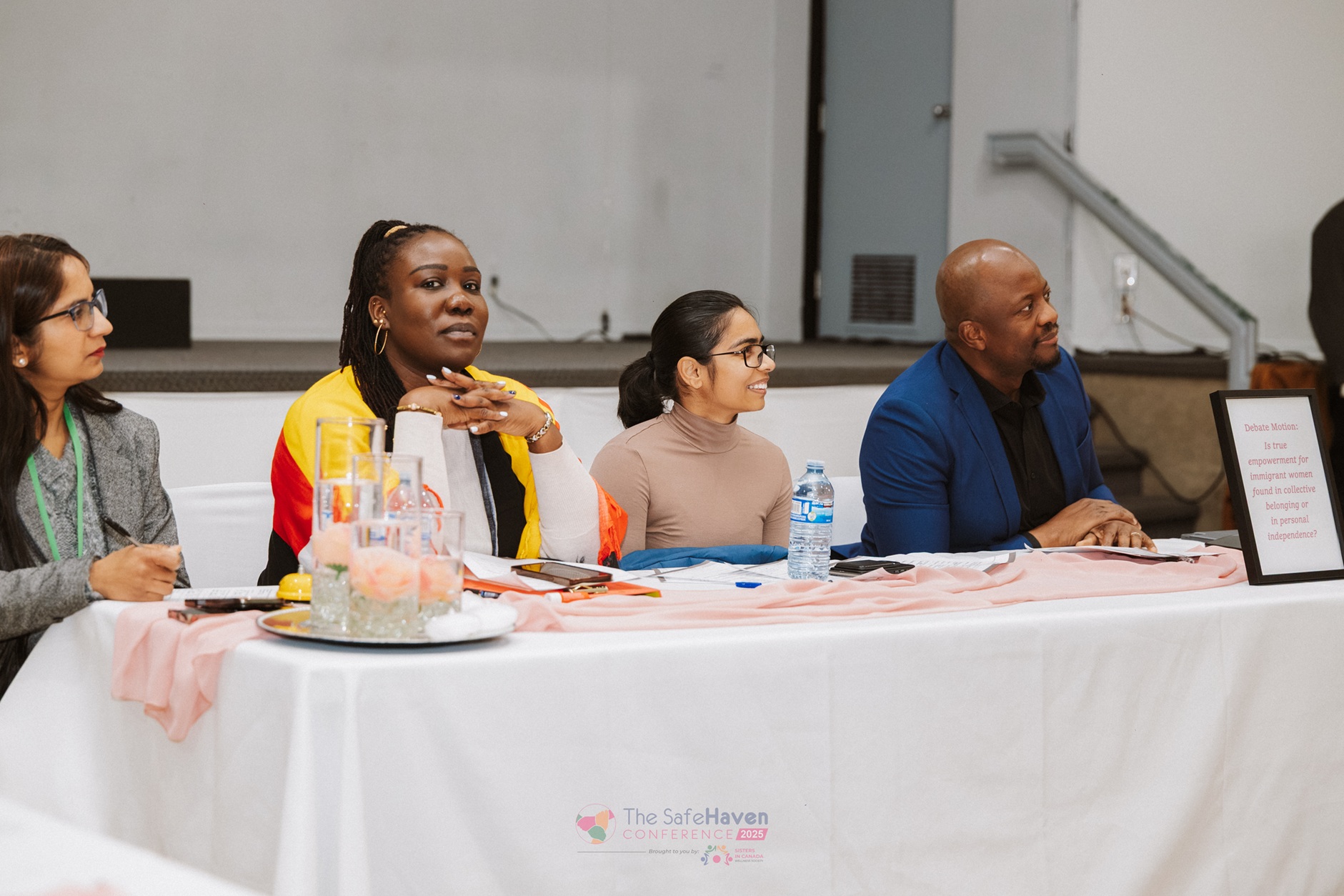 Debate session at Safe Haven 2025