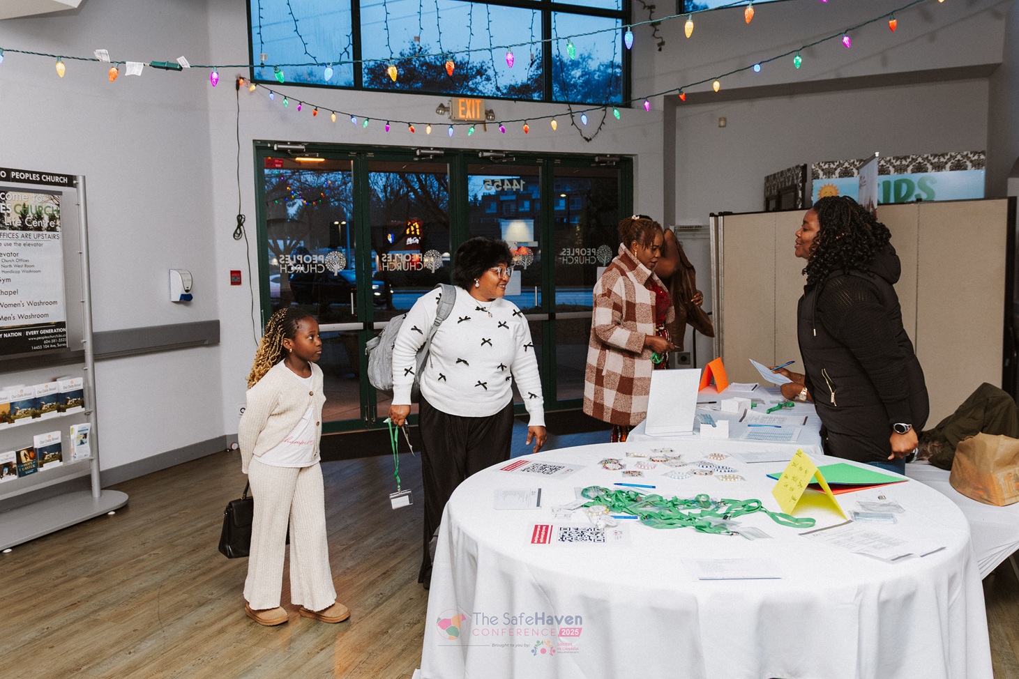 Registration at Safe Haven 2025