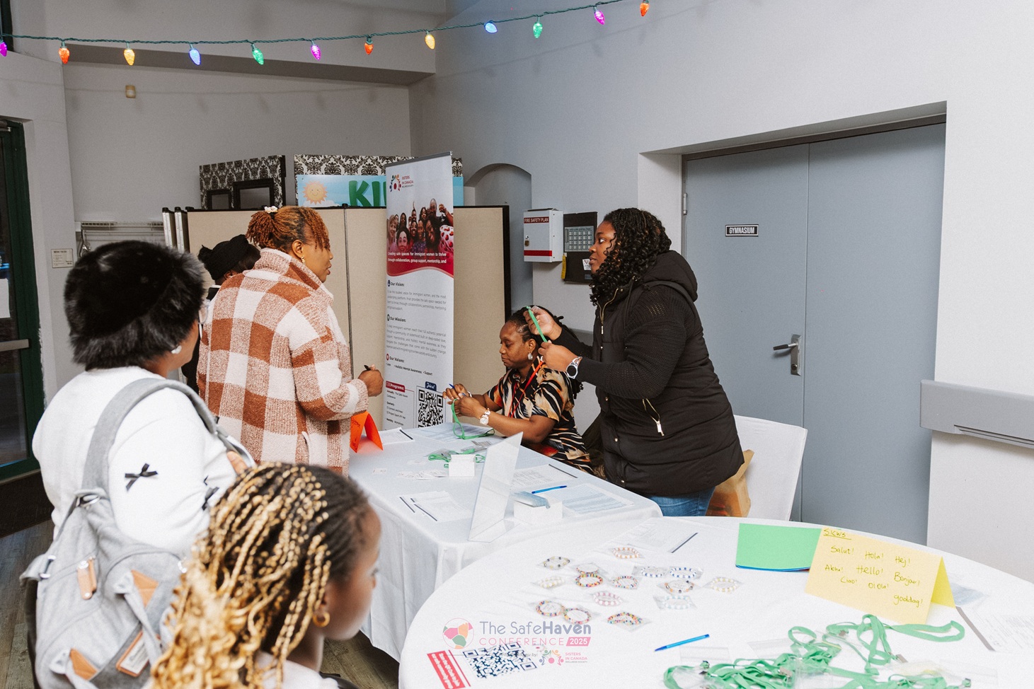 Registration at Safe Haven 2025
