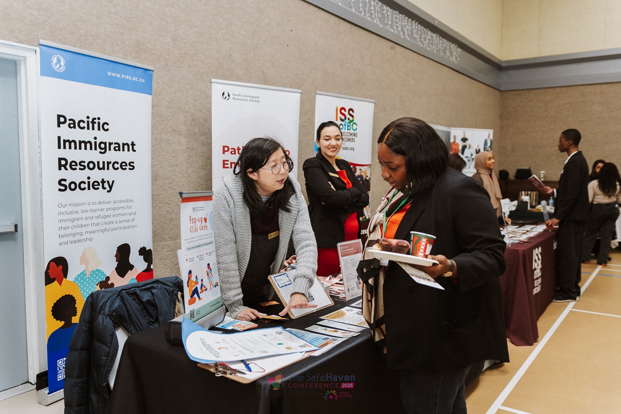 Community organizations sharing resources at a previous Safe Haven Conference